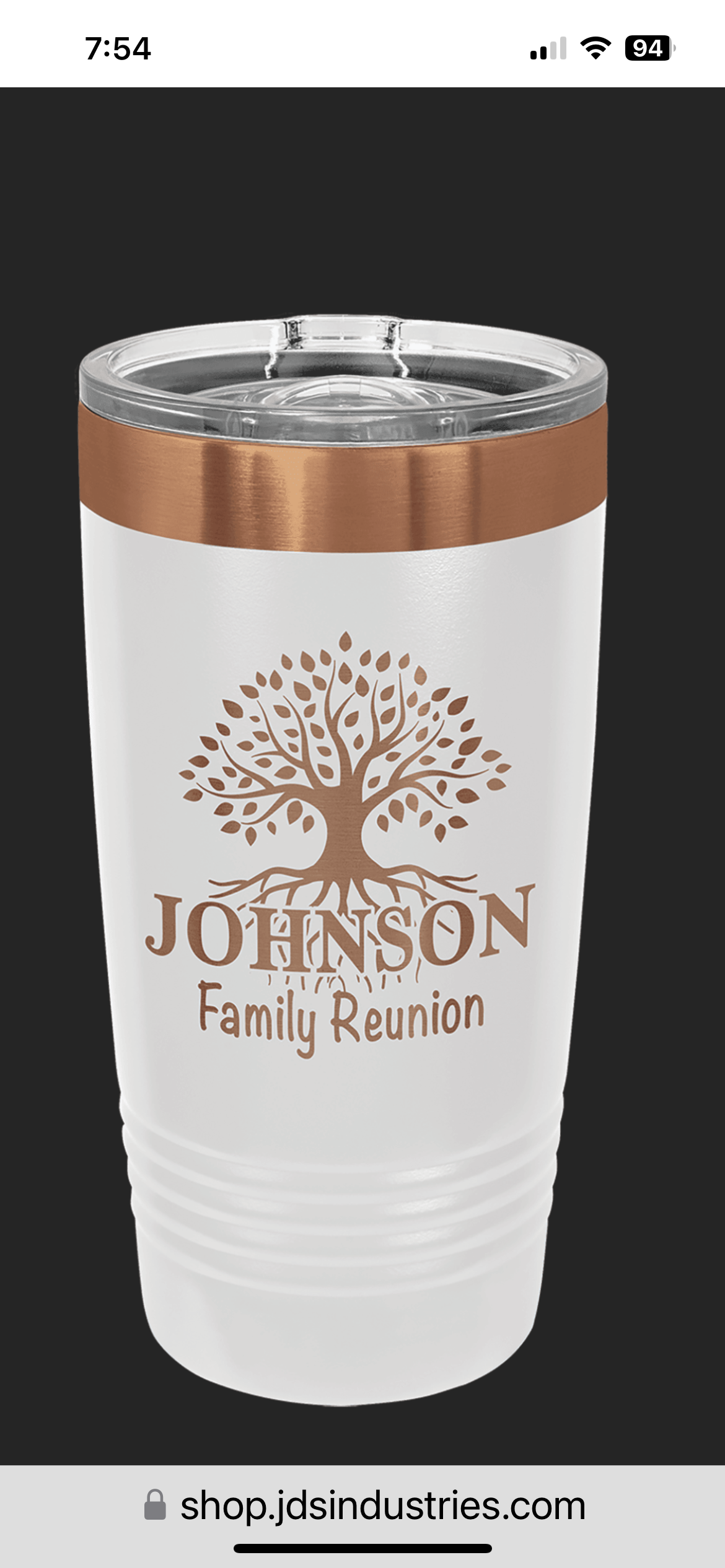 Custom 20oz Tumbler
