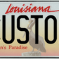 Louisiana “Sportsman’s Paradise” Custom License Plate – Personalized Metal Tag
