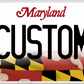 Maryland Flag Custom License Plate – Premium State Flag Design