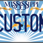 Mississippi “Birthplace of America’s Music” Custom License Plate – Personalized Vintage Metal Tag