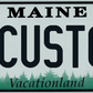 Maine “Vacationland” Custom License Plate – Personalized Metal Tag
