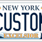 New York “Excelsior” Custom License Plate – Personalized Metal Tag