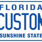Florida “Sunshine State” Classic Custom License Plate – Personalized Metal Tag