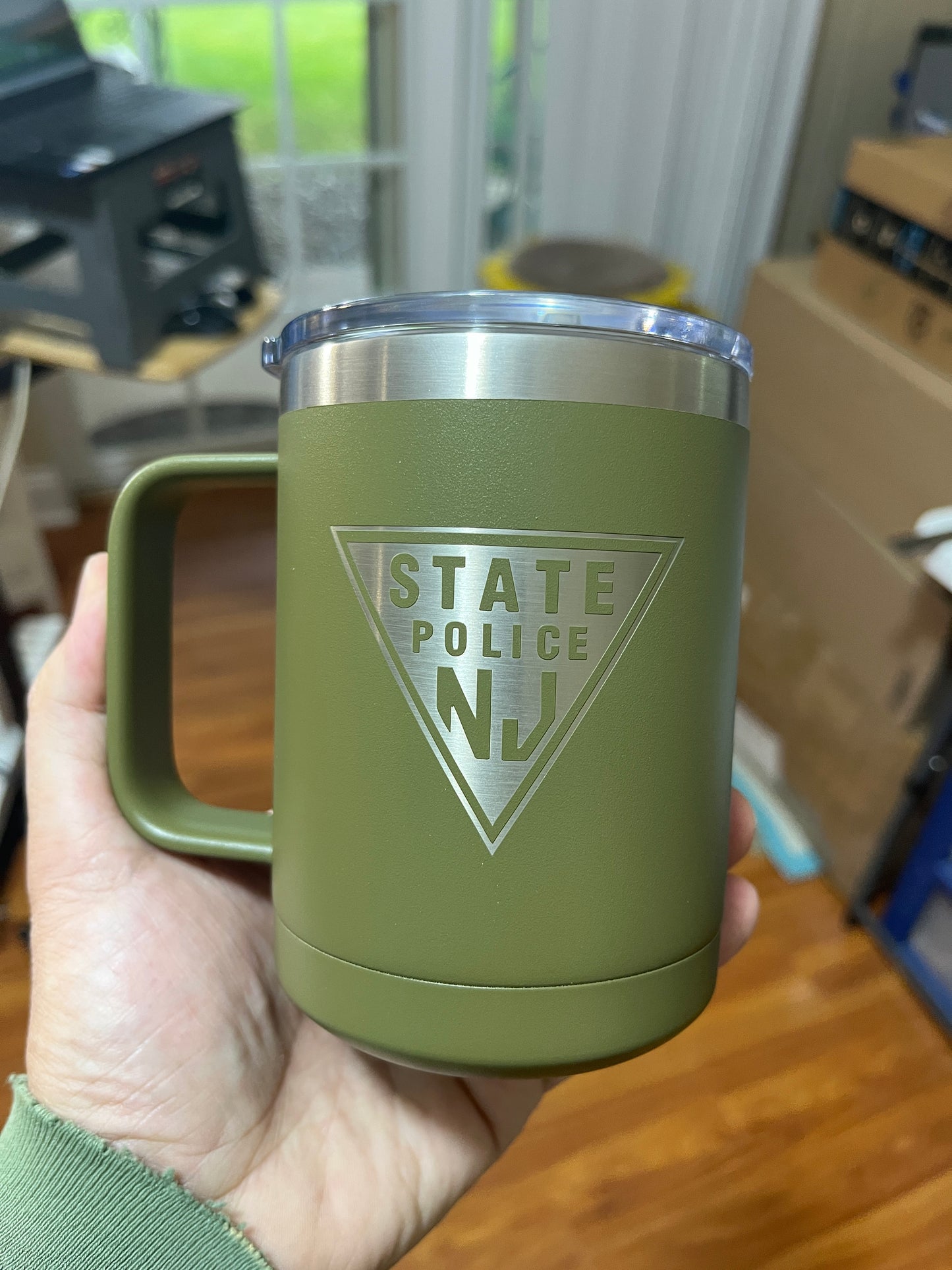 15 oz. Stainless Steel Coffee mug