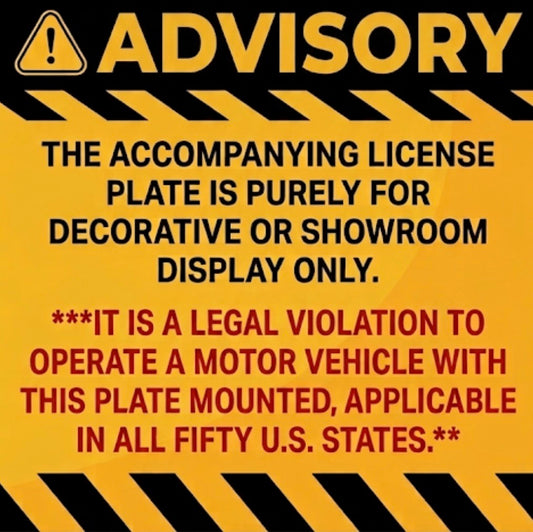 Arkansas “The Natural State” Custom License Plate
