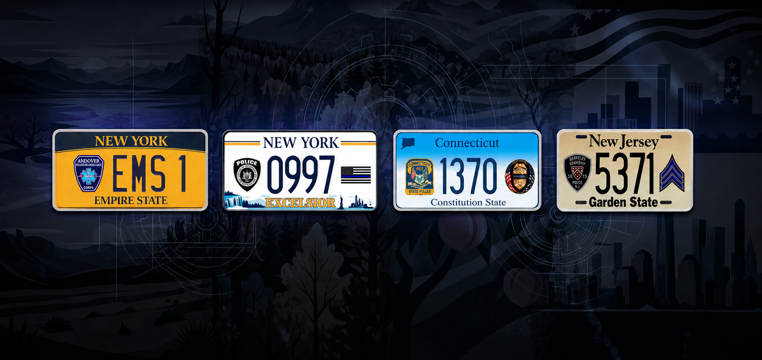 Police Plates POLICE & FIRE TAGS – Police & Fire Gifts